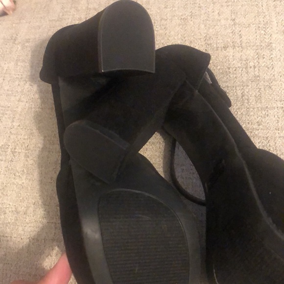 Rampage black high heels size 8 - Picture 5 of 6